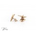 Обеци  14К Жълто Злато Морска Звезда Bloom Jewellery